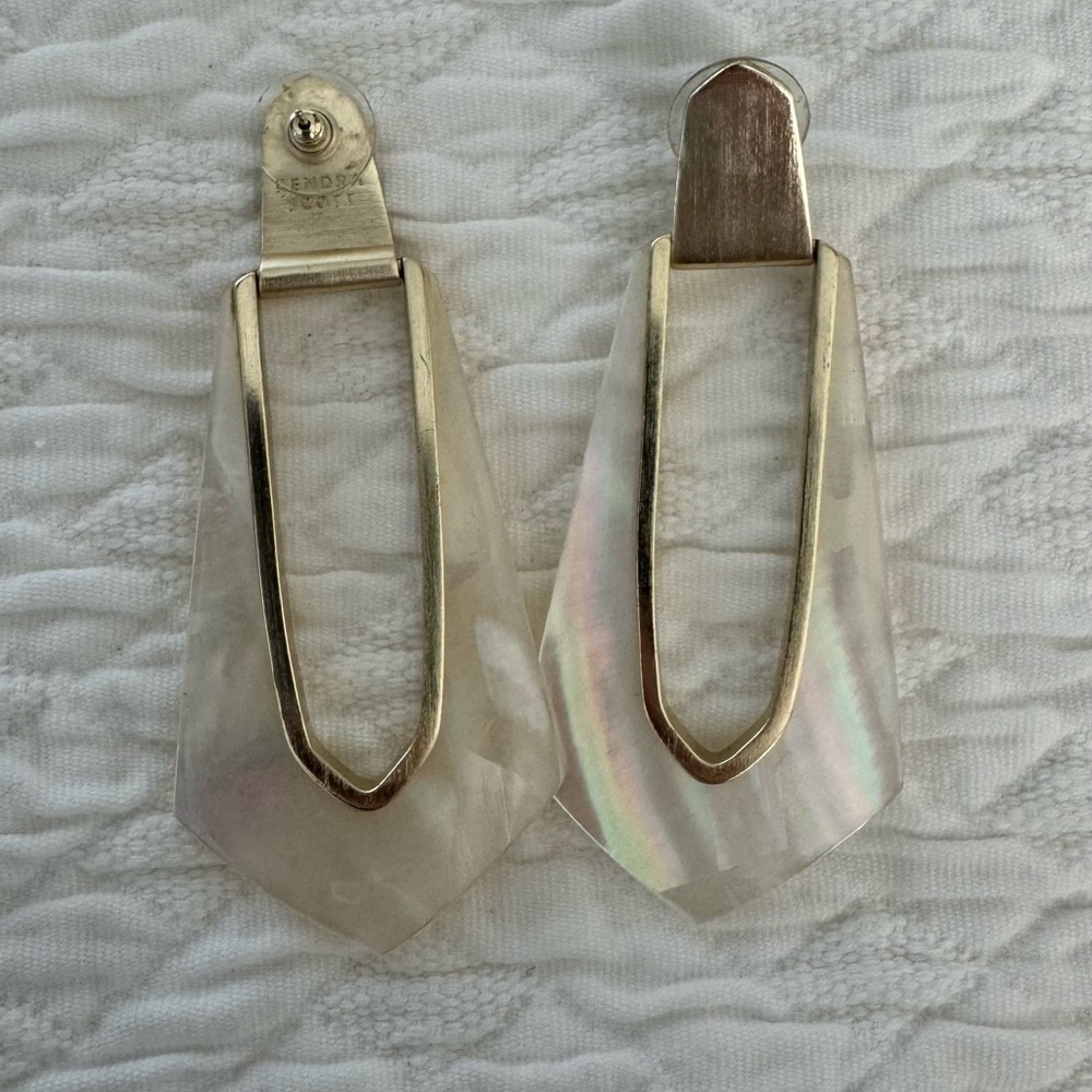 Kendra Scott Large Geometric Earrings